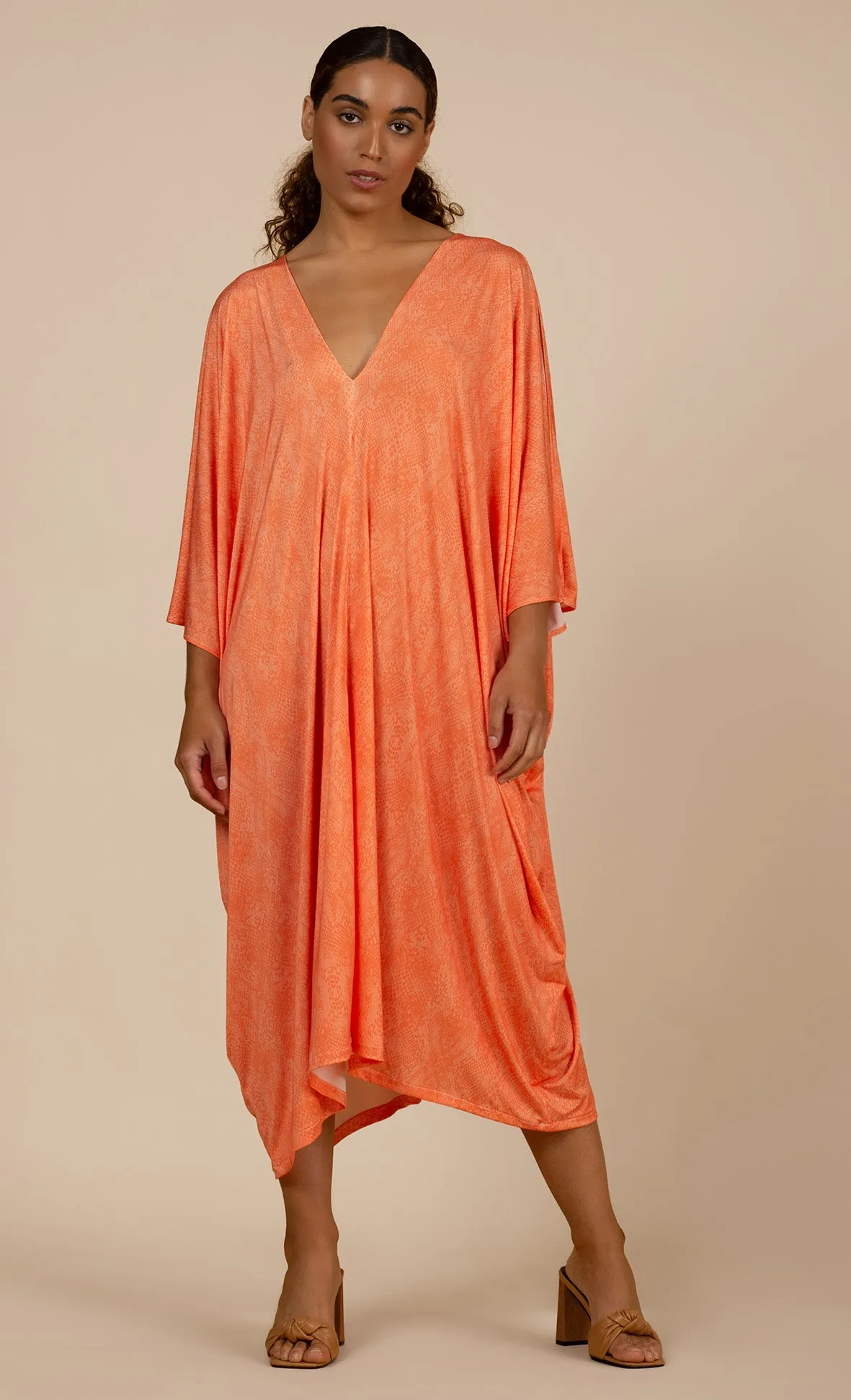 MAYA KAFTAN DRESS PYTHON