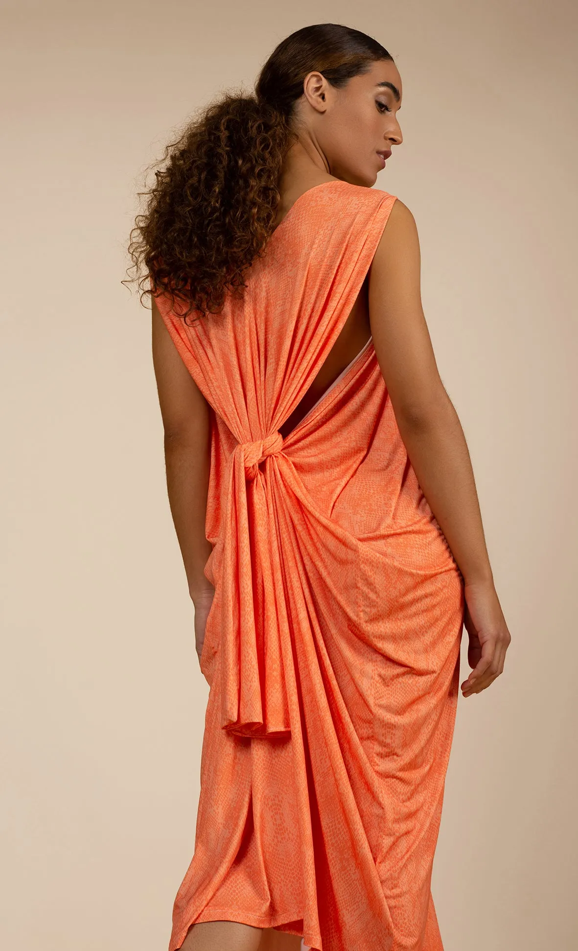 MAYA KAFTAN DRESS PYTHON