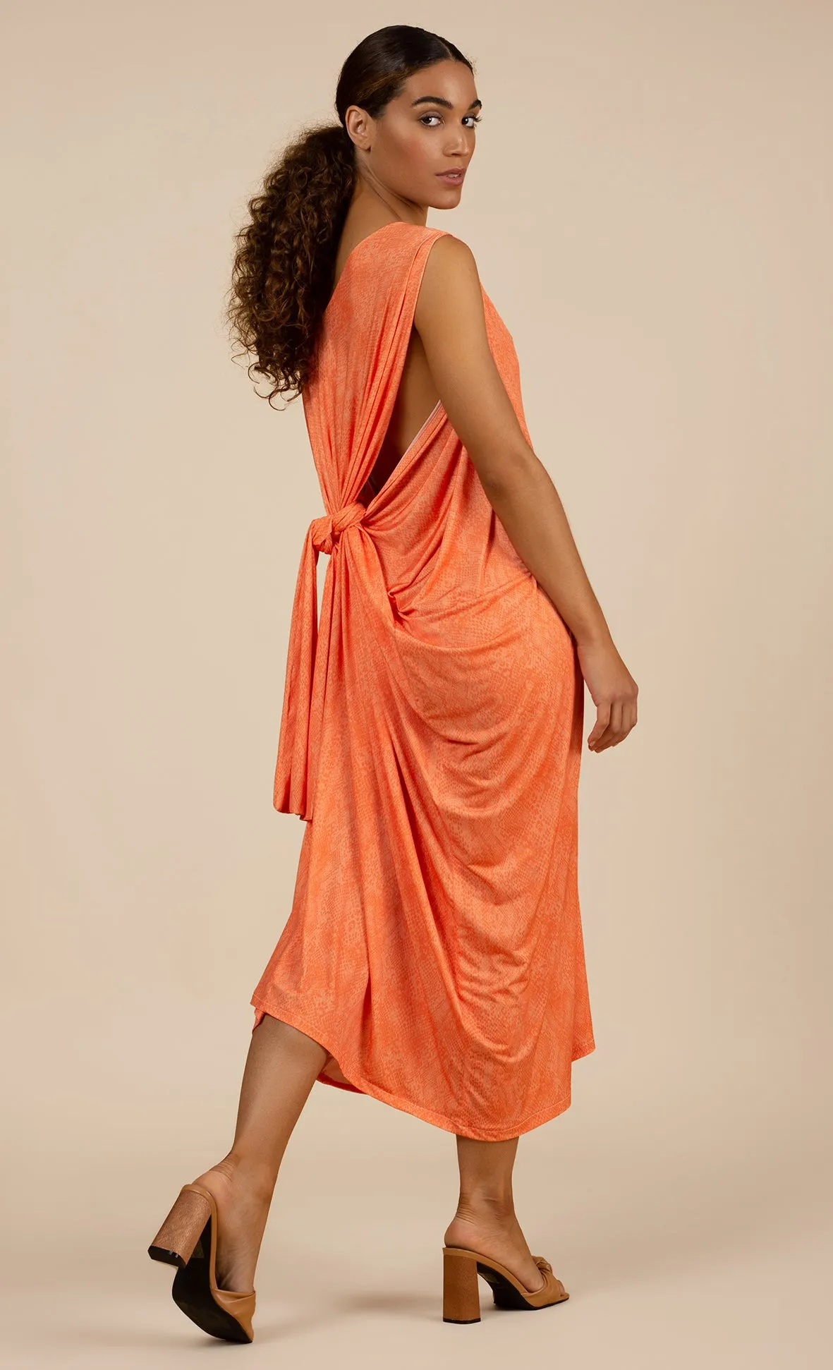 MAYA KAFTAN DRESS PYTHON