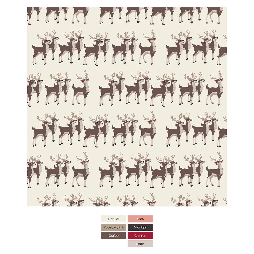 Natural Rudolph 2 Way Zipper Footie