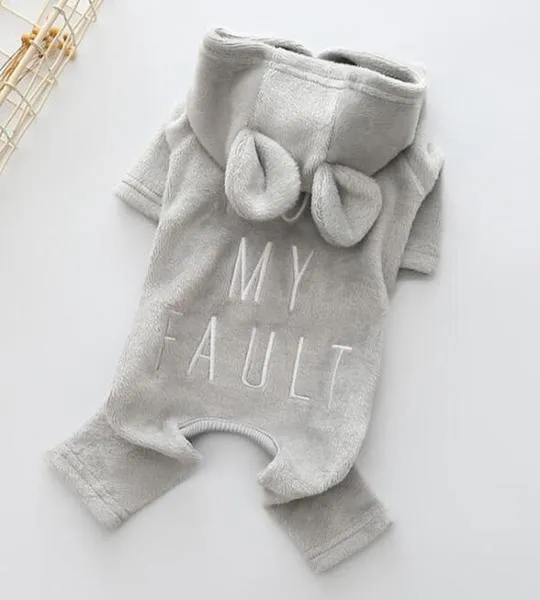 'Not My Fault' Baby Bear Pajamas