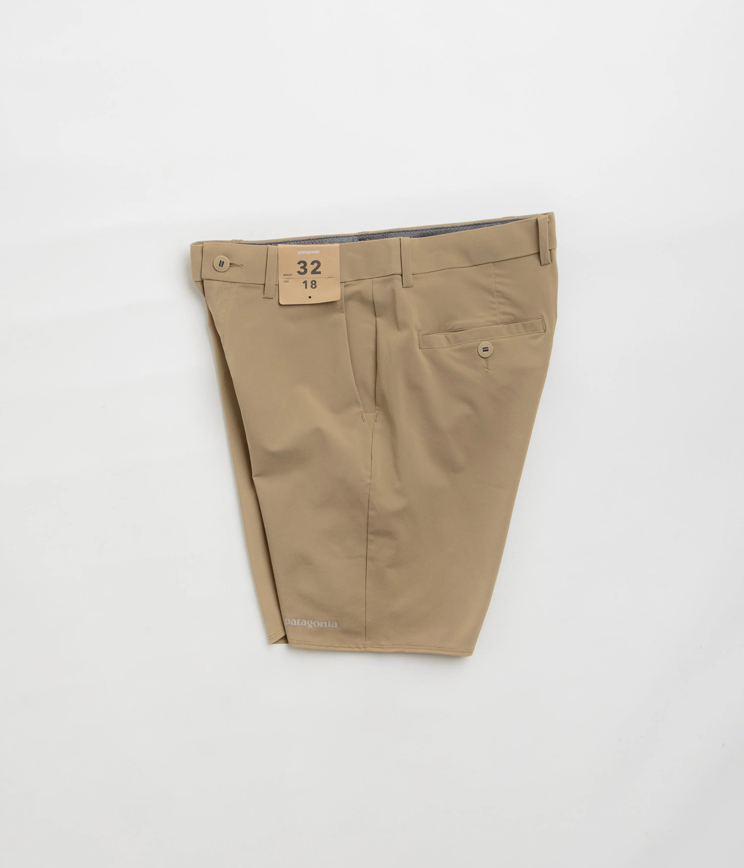 Patagonia Hydropeak Hybrid Walk 18" Shorts - Slab Khaki