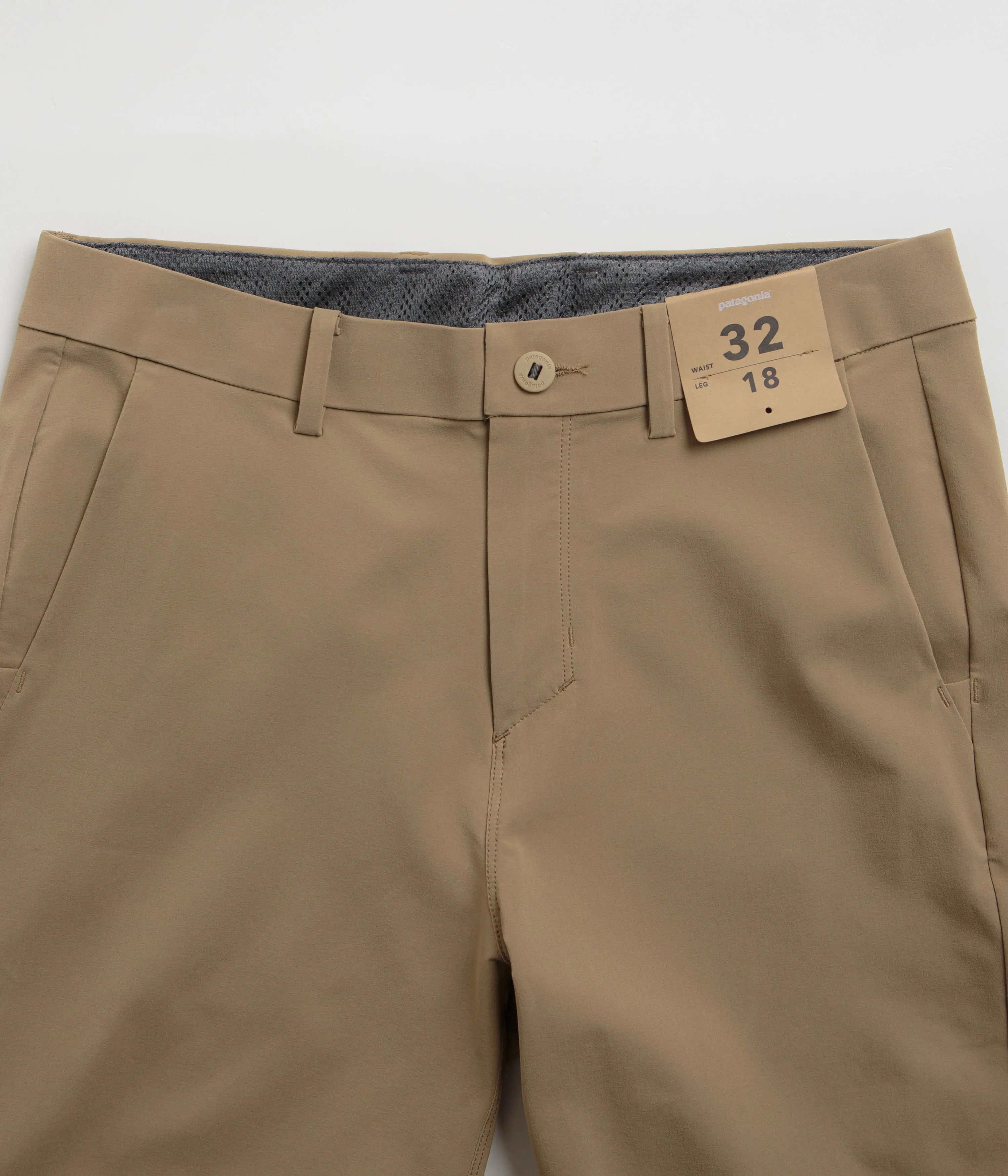 Patagonia Hydropeak Hybrid Walk 18" Shorts - Slab Khaki