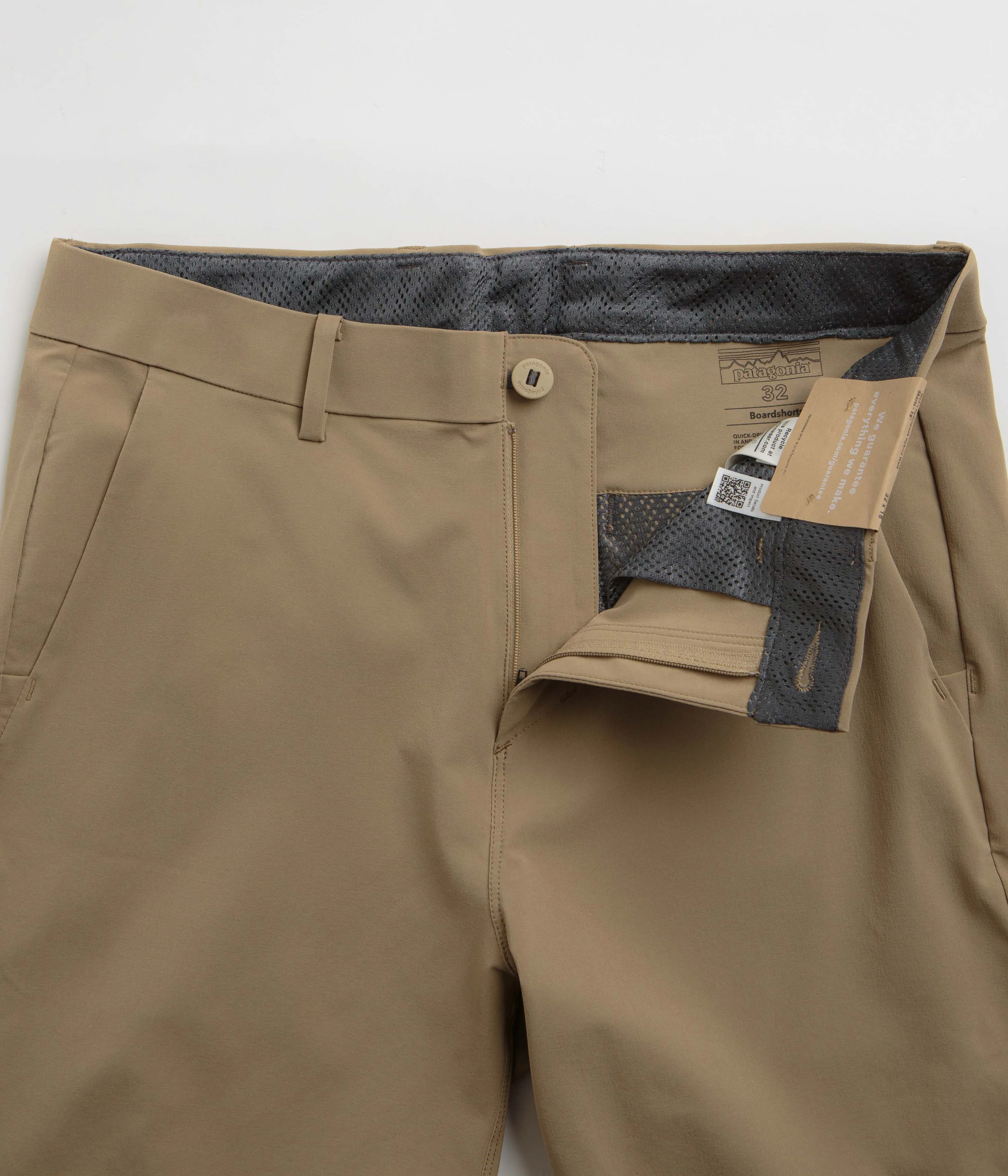 Patagonia Hydropeak Hybrid Walk 18" Shorts - Slab Khaki