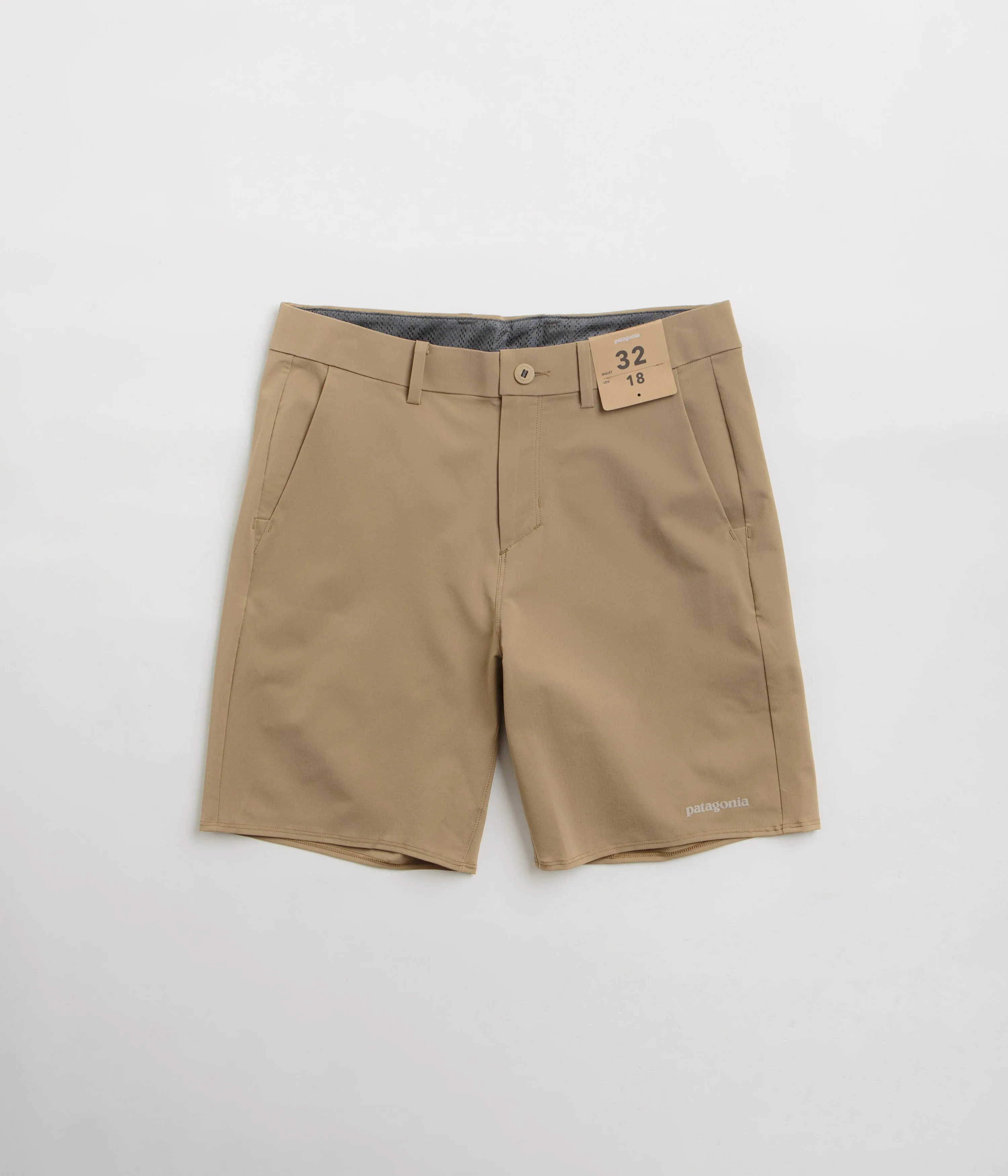 Patagonia Hydropeak Hybrid Walk 18" Shorts - Slab Khaki