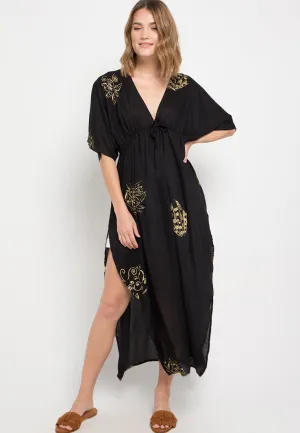 Patricia Maxi Kaftan - Golden Sketch