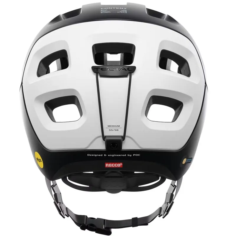 POC Tectal Race MIPS Uranium Black/Hydrogen White Matt Medium/55-58 - Open Box (Without Box)