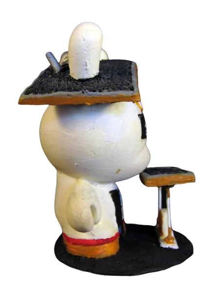 Shell Gas Station Original Dunny Town Art Toy by Task One