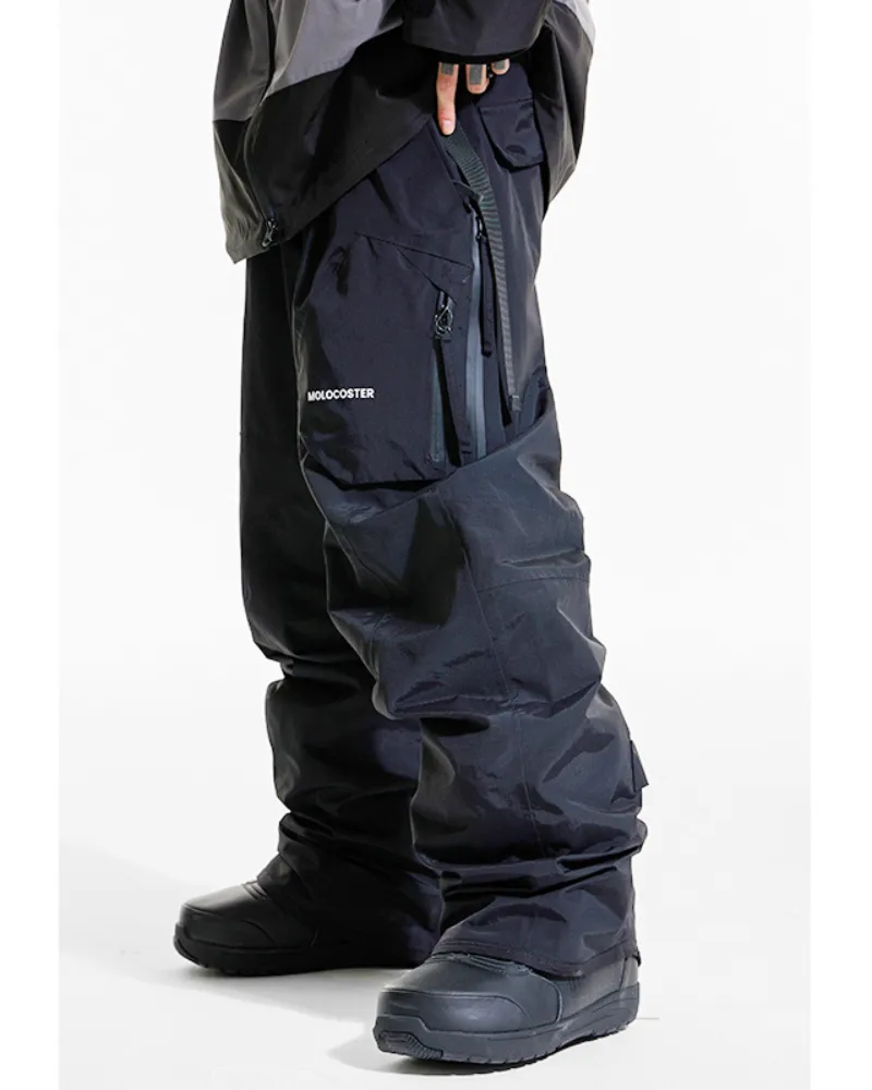 Ski Wear Waterproof Insulated Baggy Snow Pants