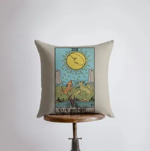 Tarot Card | The Moon | Zodiac | Astrology | Throw Pillow  | Map of the Stars | Home Decor | Room Decor | Astrology Sign