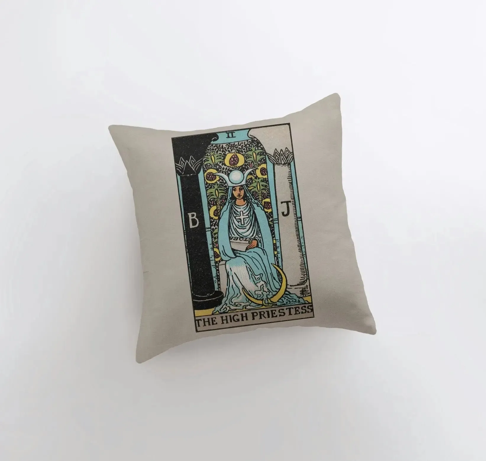 Tarot Card | Zodiac | The High Priestess | Astrology | Throw Pillow  | Map of the Stars | Home Decor | Room Decor | Astrology Sign