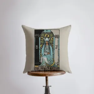 Tarot Card | Zodiac | The High Priestess | Astrology | Throw Pillow  | Map of the Stars | Home Decor | Room Decor | Astrology Sign