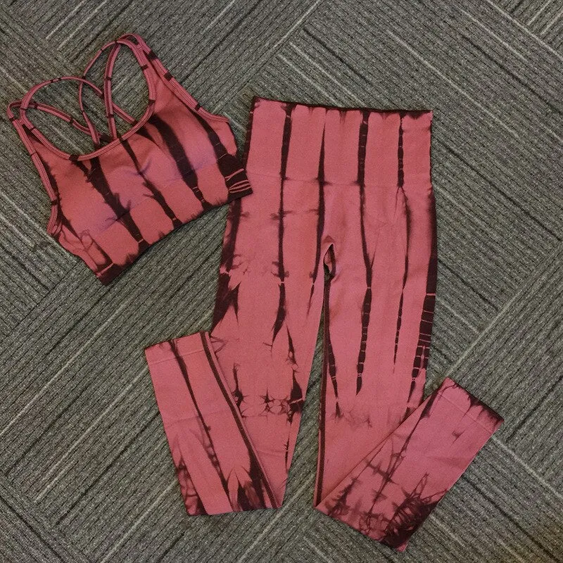 Tie Dye - Moisture Wicking Quick Dry Yoga Set