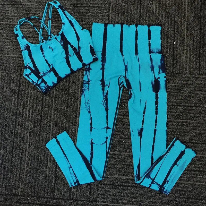 Tie Dye - Moisture Wicking Quick Dry Yoga Set