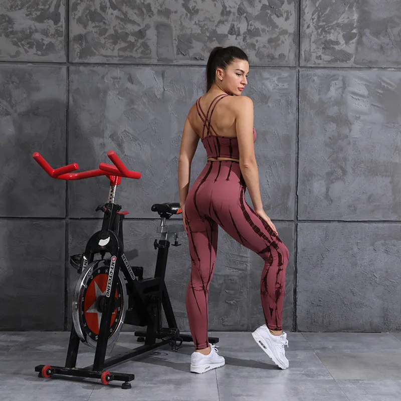 Tie Dye - Moisture Wicking Quick Dry Yoga Set