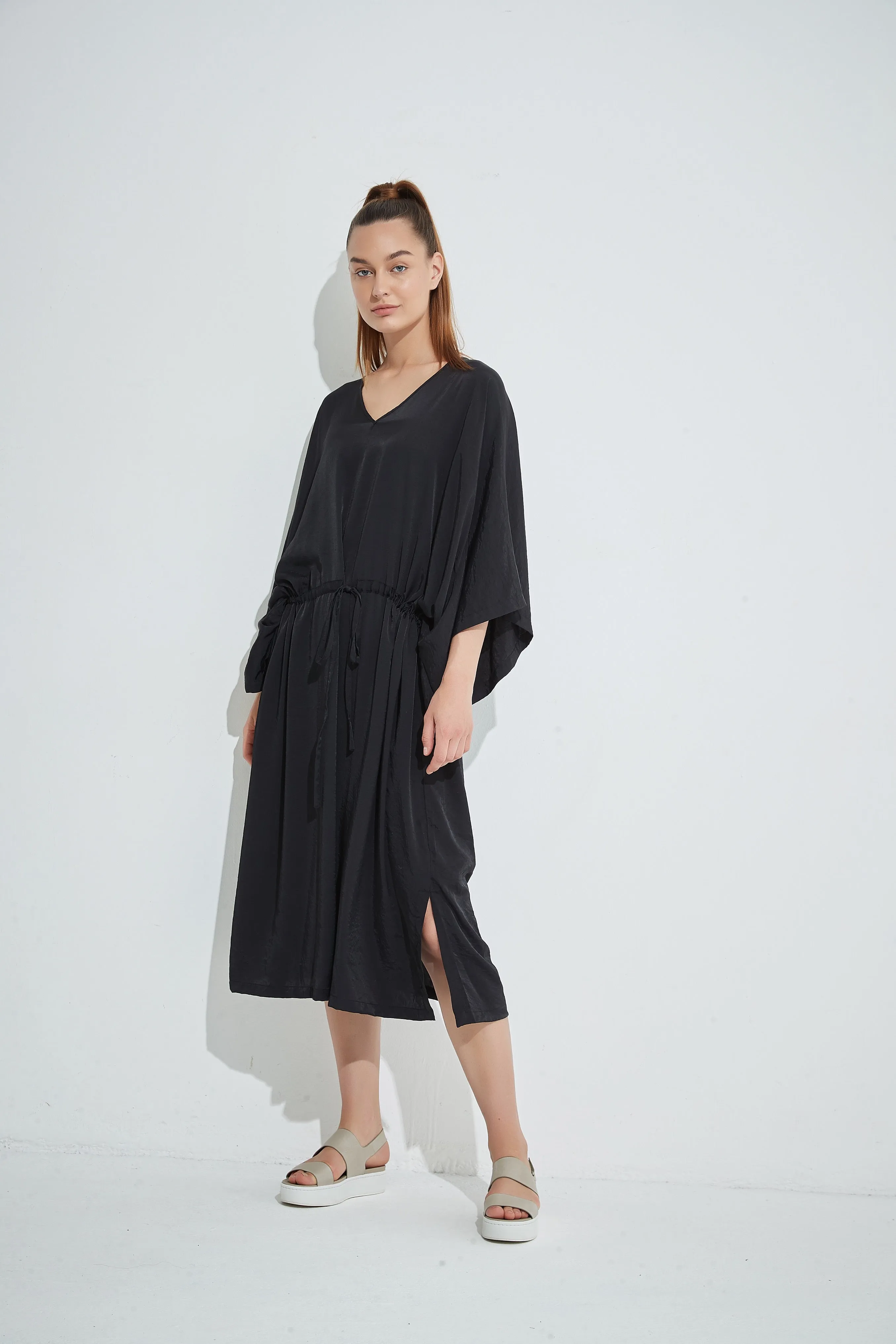 Tirelli Boxy Kaftan Black