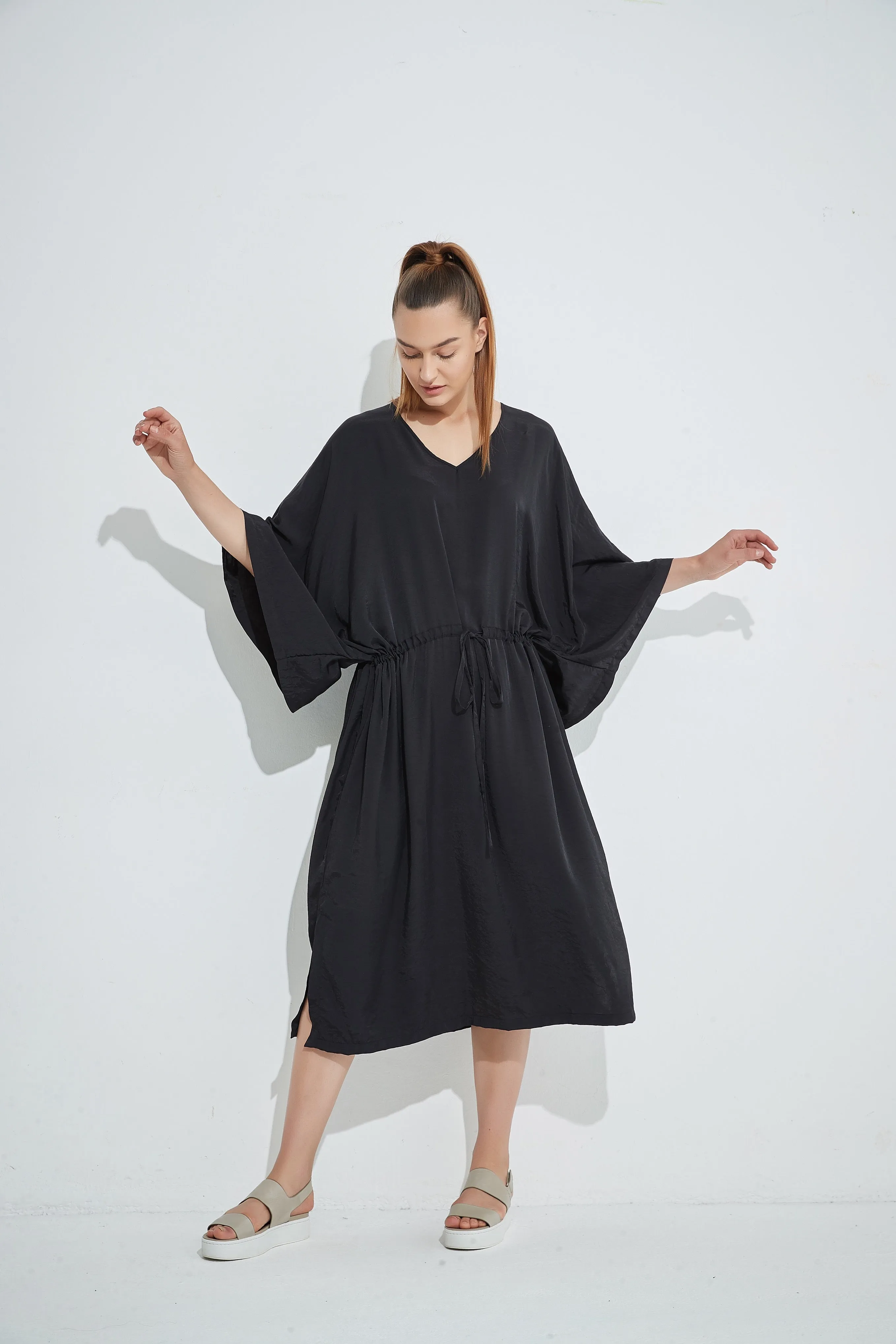 Tirelli Boxy Kaftan Black