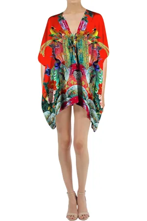 V Neck Womens Kaftan Tops
