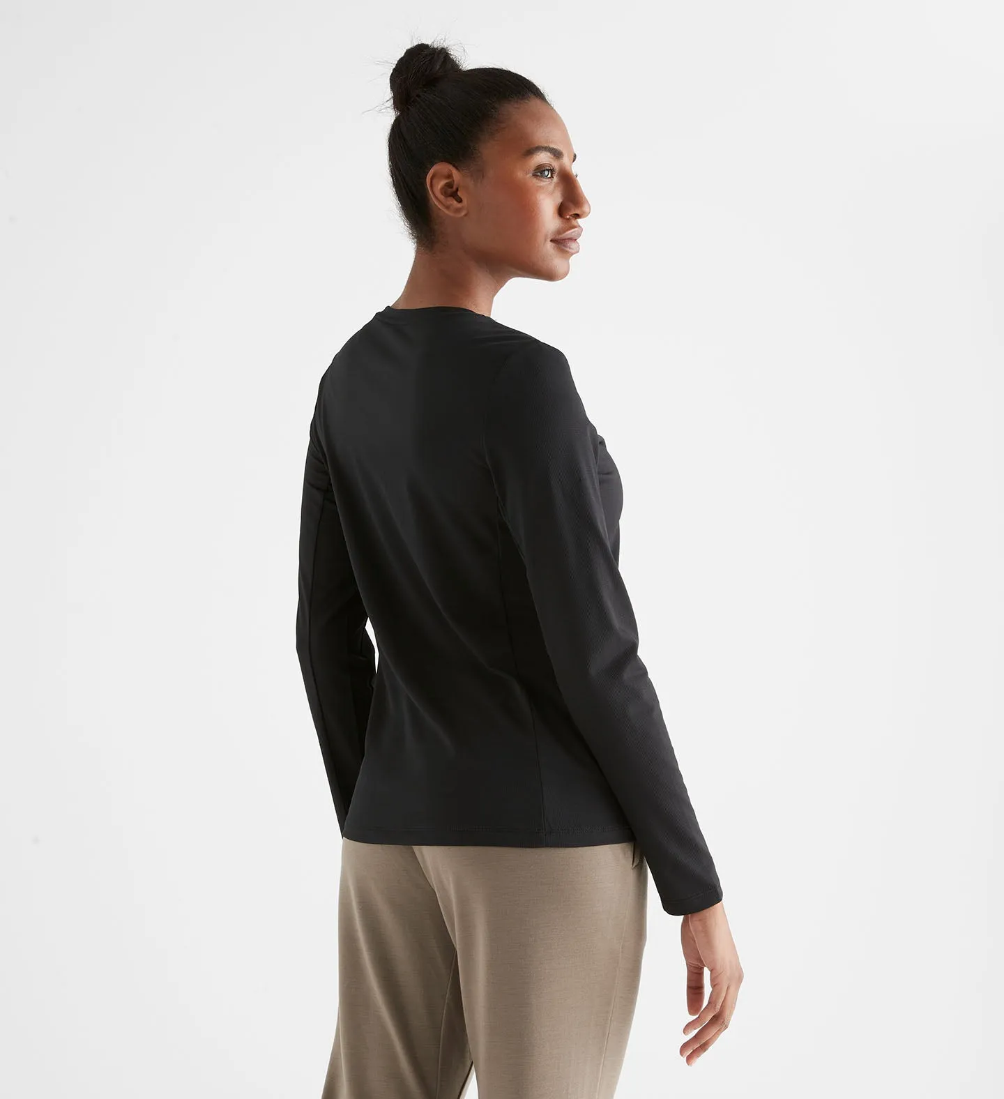Women's Deltapeak® Micro Textured Long-Sleeve Tee