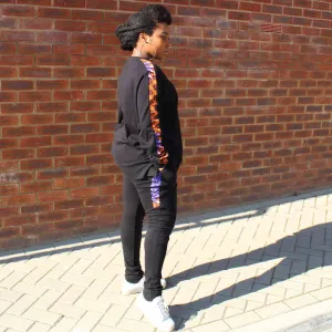 Women's Ochi African Print Skinny Joggers