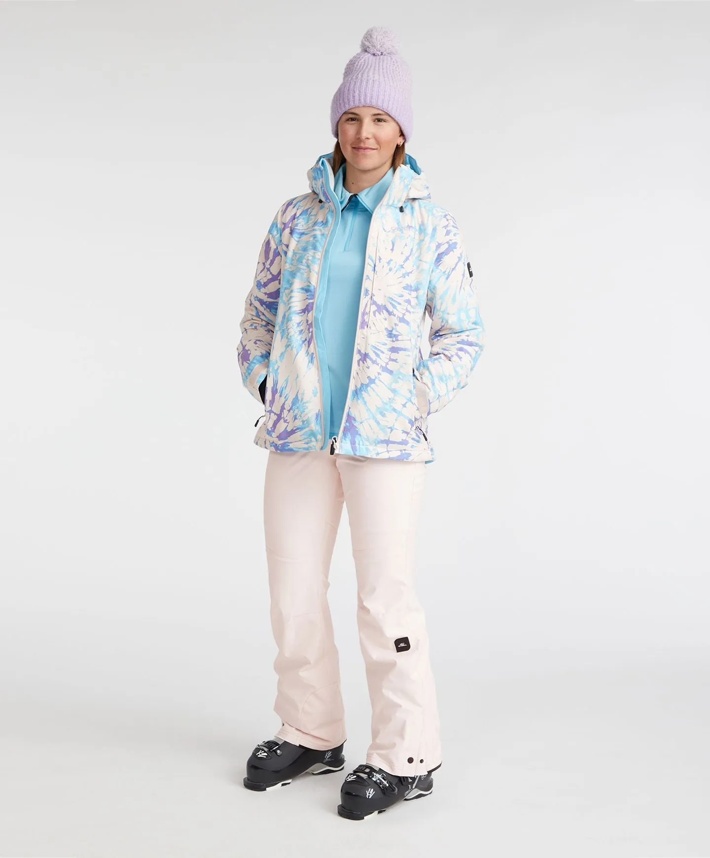 Women's Star Slim Snow Pants - Peach Whip