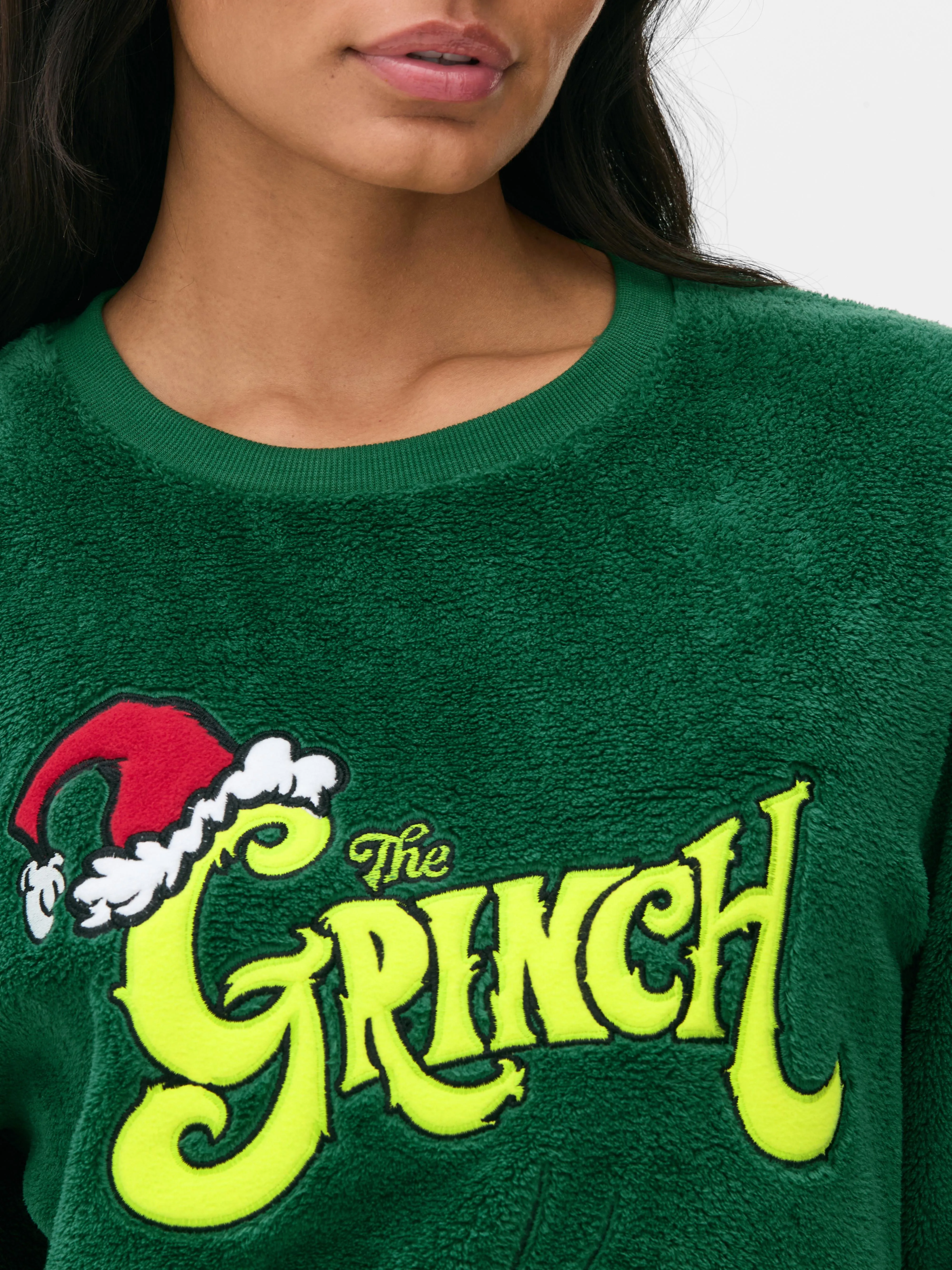 Women’s The Grinch Fleece Pajamas