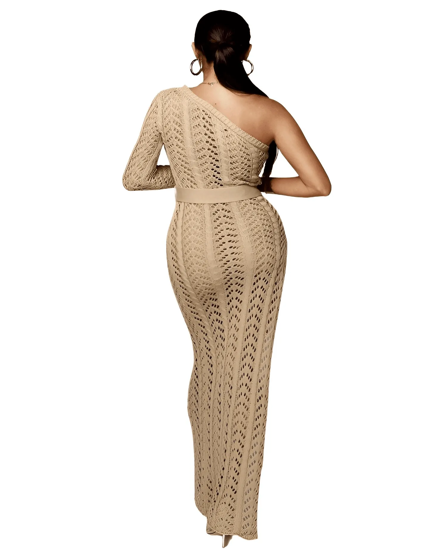 Women's White Crochet Beach Dress - Now in Tan Too!